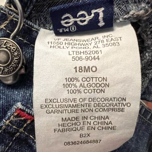 Lee Overalls Shorts - Picture 2 of 3